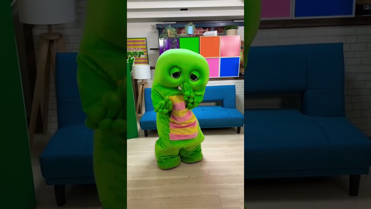 ガチャピンの鼻の位置はこちらです 愛のしるし Puffy Tiktok 踊ってみた Shorts Youtube