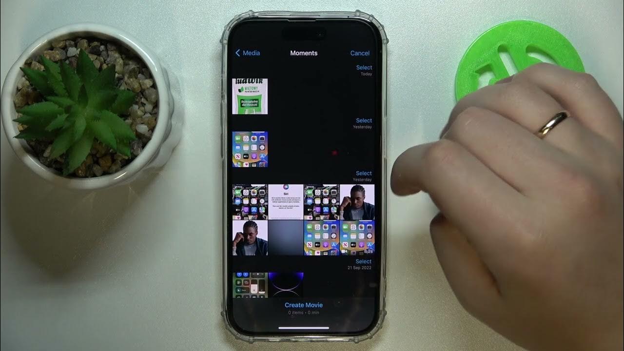 How to Join Two Videos into One Movie Using iPhone 14th Series and