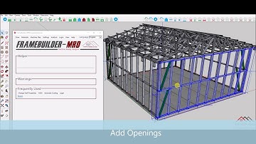 Amazing - Frame your new workshop in steel over a cup of coffee.