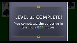 Level 33 ARCHITECTURE 2024 Tripledot Solitaire Journey