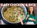 Instant Pot Chicken and Rice  | One Pot - 30 min Dinner