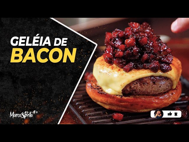 Baconese, Burger envelopado de bacon, queijo e Geléia de bacon e