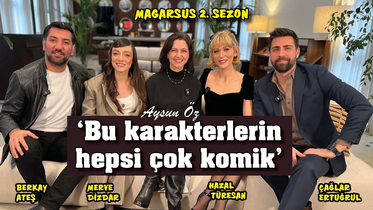 Magarsus Ekibi Merve Dizdar, Berkay Ateş, Çağlar Ertuğrul, Hazal Türesan | Aysun Öz ile Başka Şeyler