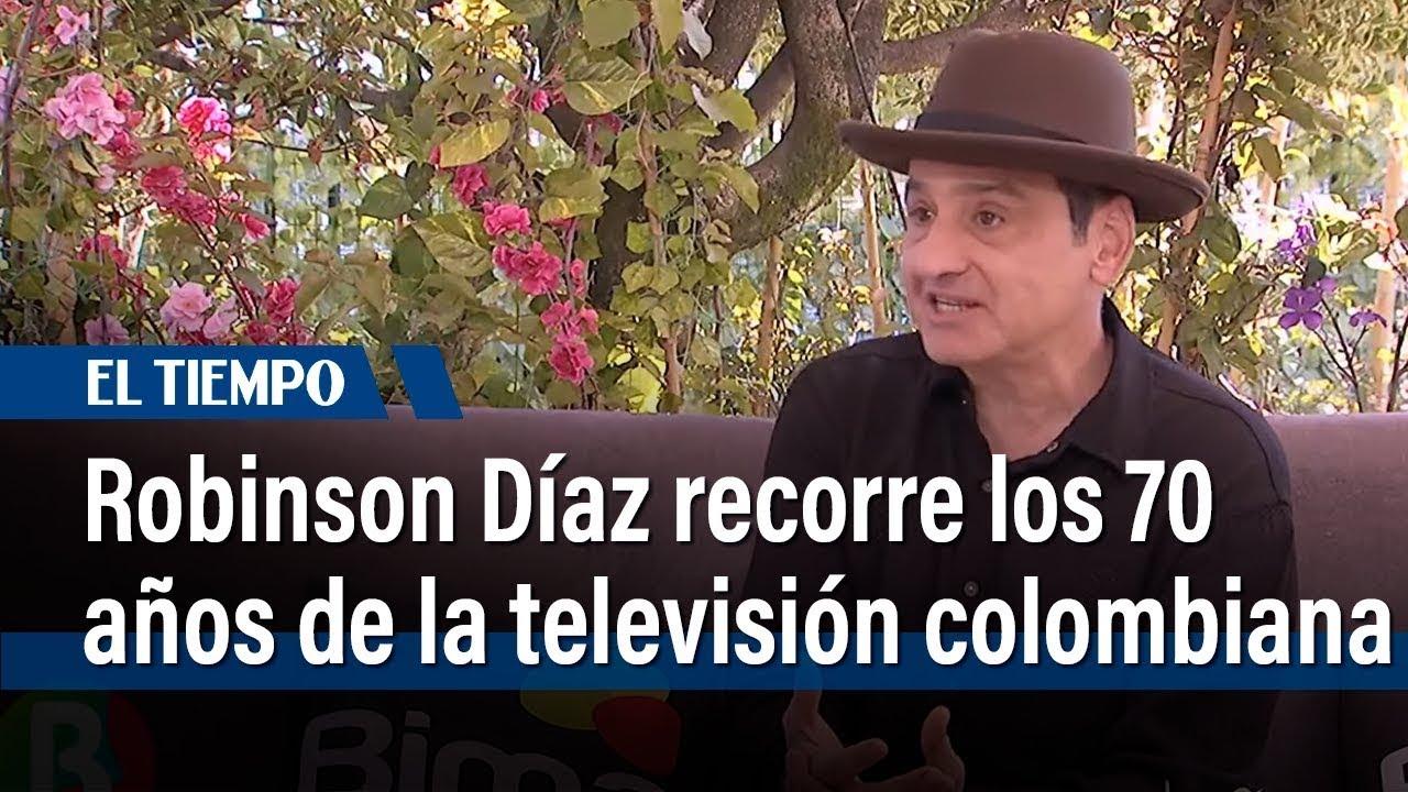Robinson Díaz hace un recorrido por los 70 años de la televisión ...