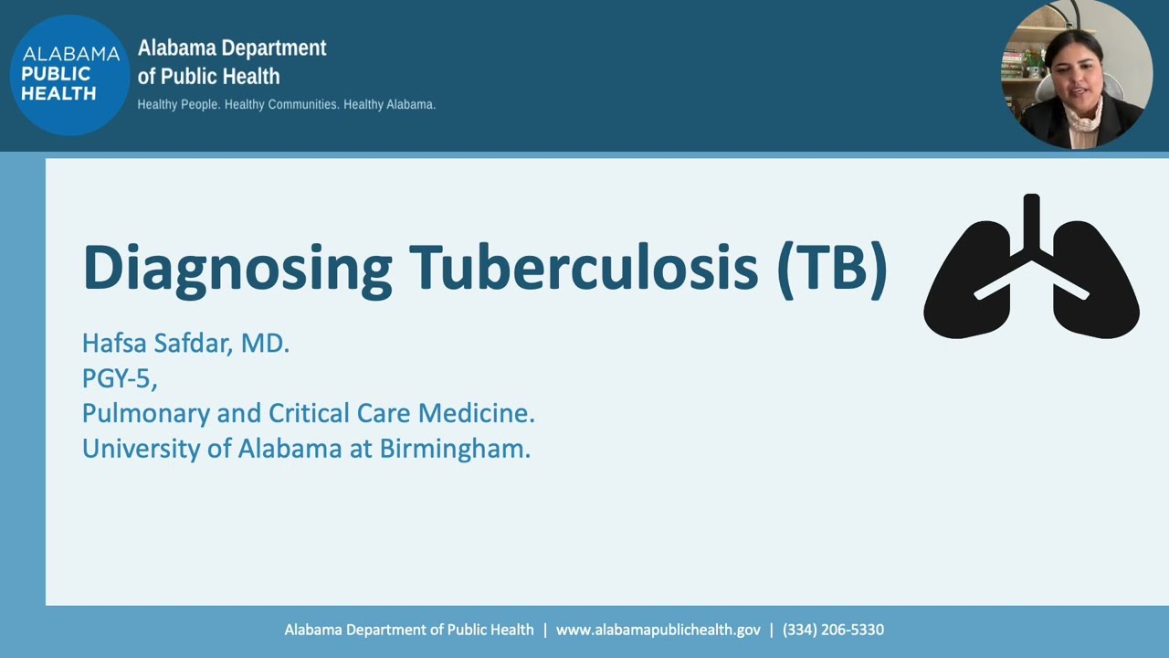 Tuberculosis (TB) Diagnosis with Dr. Safdar - YouTube