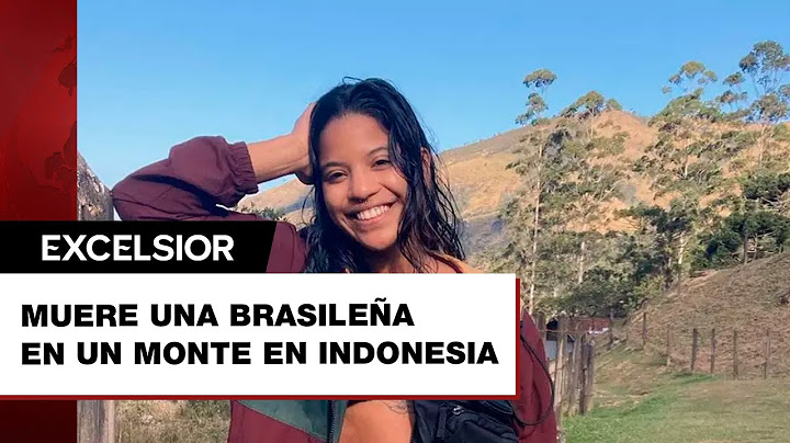 Muere una turista brasileña en un monte en Indonesia tras caer por un barrancoJ