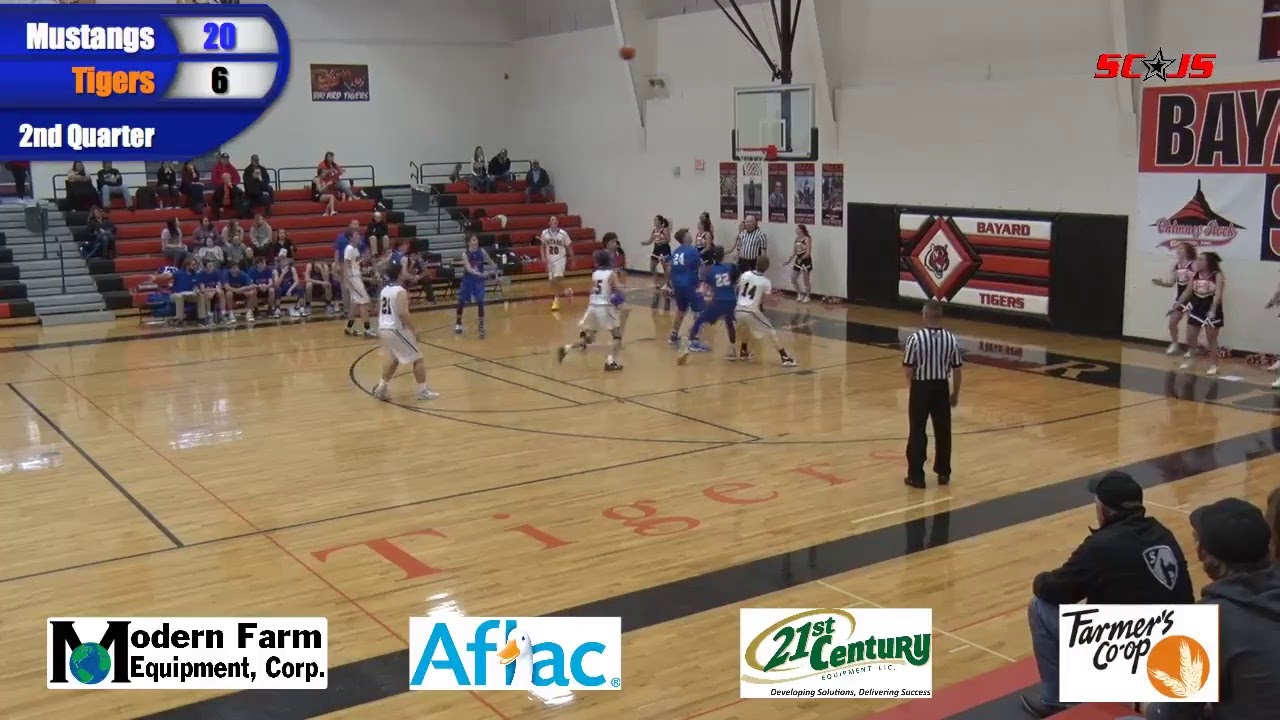 GordonRushville Basketball vs. Bayard Tigers YouTube