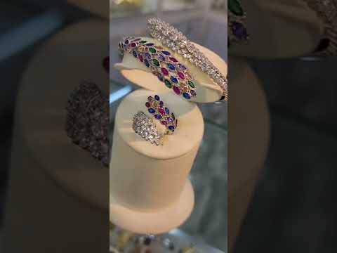 مجوهرات البنوني ذهب فضه زيركون إكسسوارات تسوق اسواق الجمله
