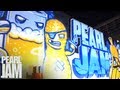 Live Painting Time Lapse at Wrigley Field - Pearl Jam