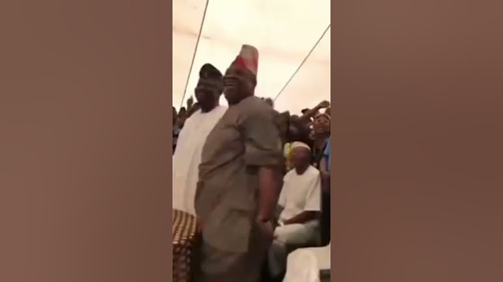 Senator Ademola Adeleke Dancing Steps.