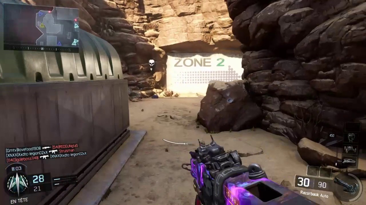 PS4 Call Of Duty Black Ops 3 - En Ligne / Combine - YouTube - 