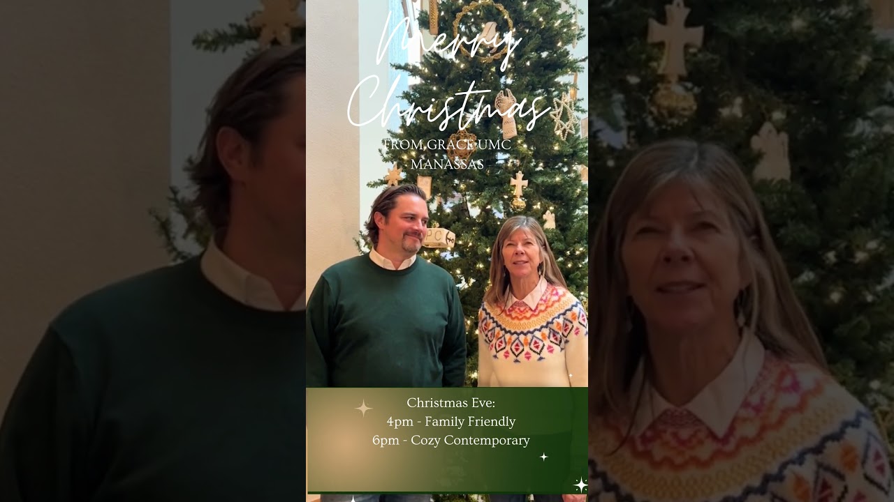 Christmas Invitation from Pastor Drew and Pastor Janet