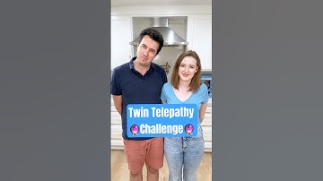 Twin Telepathy Challenge Dad vs Daughter | Ballinger Family #twintelepathy #familygamenight