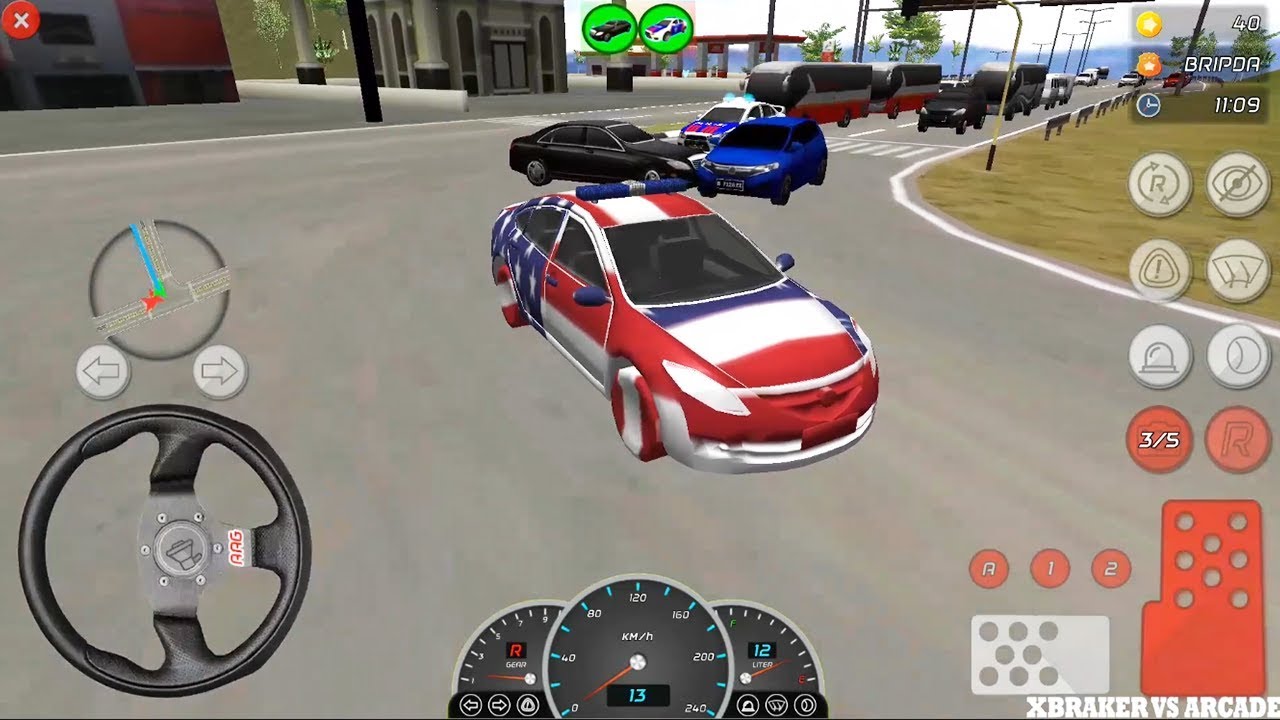 AAG Polisi Simulator | Update 2018 American Police Car Escort  - Android GamePlay HD