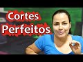 COMO FAZER CORTES PERFEITOS SEM SILHOUETTE / CORTES PERFEITOS FEITO COM TESOURA