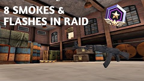 8 TIPS & TRICKS IN RAID | SMOKE AND FLASH LINE UPS