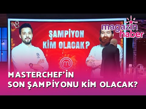 Masterchef 2021'in şampiyonu belli oluyor! Hasan mı Eren mi?