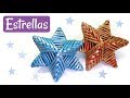 ESTRELLAS FÁCILES TEJIDAS. MANUALIDADES DE NAVIDAD