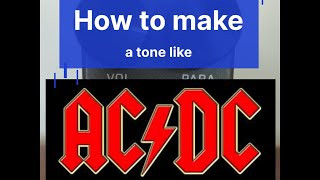 Valeton GP-5 Tone Tutorial: AC/DC