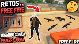 Juego Una Partida Con La Primera Arma Que encuentre En Clasificatoria - RETOS EN FREE FIRE #2