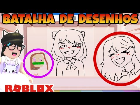 🎨 DESAFIO QUEM DESENHA MAIS RÁPIDO??? (Speed Draw Roblox) 