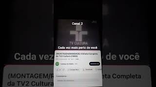 Vinheta Tv Cultura Com Slogan 1969