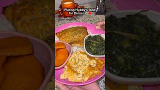 Plating My Husbands Food