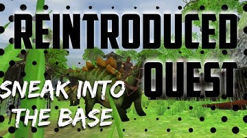 Sneak into Base Quest | Dino Tamers || 4017
