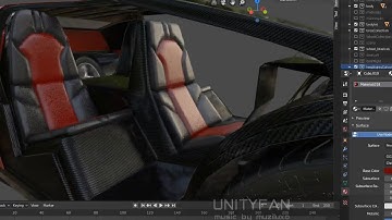 #90 3d sketching a car in blender Part 12 - 4x timelapse