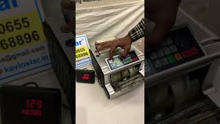 Fully Automatic Note Counting Machine with Fake Currency Detection Feature and LCD Display #trending