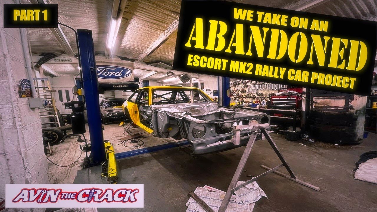 Проект реставрации заброшенного раллийного автомобиля Ford Escort Mk2, часть 1!