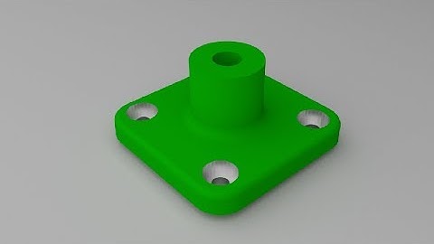 FreeCAD Practice Drawing 34 Tutorial