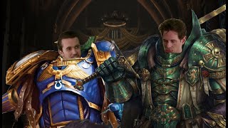 Lion El’Jonson and Roboute Guilliman argue after the Lion's Return