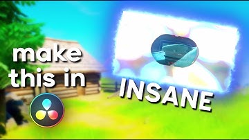 How to Make INSANE Fortnite SNIPER SCOPE Effect in Davinci Resolve!