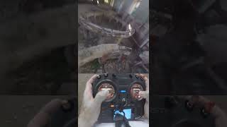 Drone FPV freestyle in the small hole🏴‍☠️ #drone #fpv #urbex #videogames #crash #luoghiabbandonati