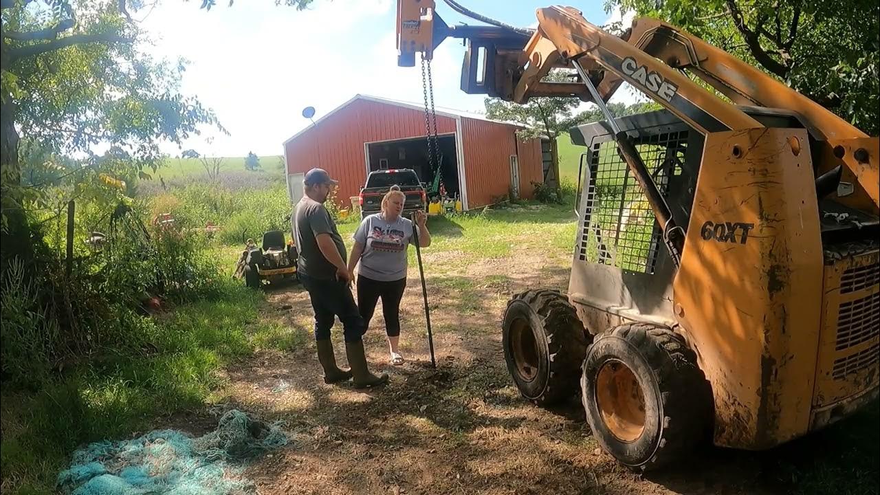 New Montana post driver and frame YouTube