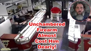 Armed Clerk Stops Robber in Chicago