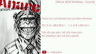 Download Lagu Official HIGE DANdism - Anarchy // Lirik Terjemahan MP3