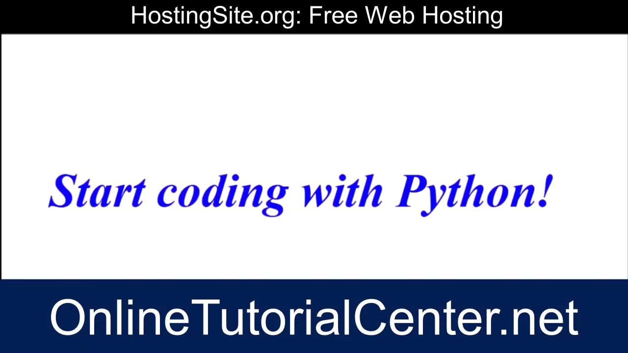 Python Programming Tutorial: How to Display Data on Screen | print ...