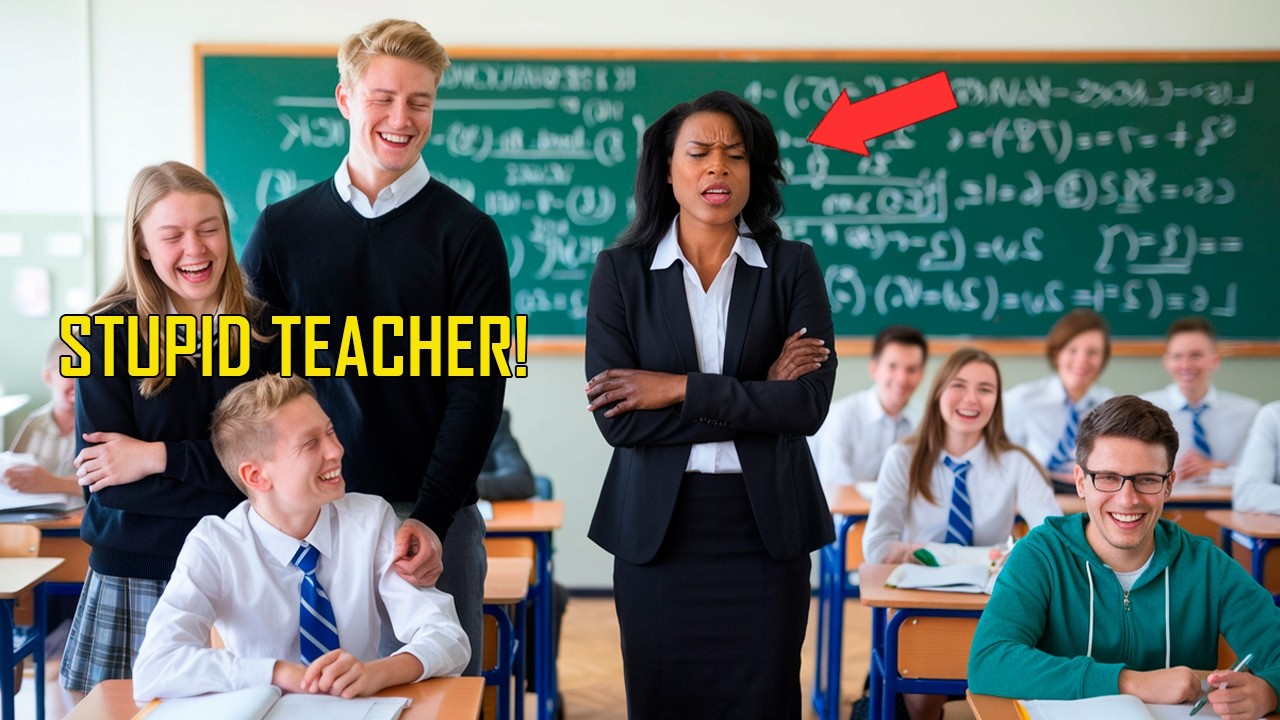 Outline Video Rich Students Publicly Shame a Black Teacher – Shocked When She..