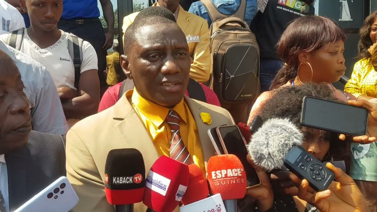 Me Paul Yomba Kourouma et Me Lansinè Sylla