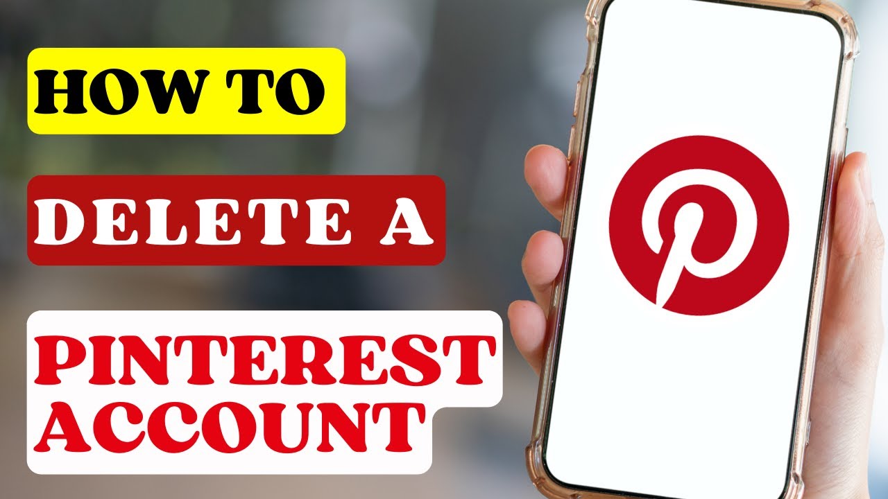 How To Delete Pinterest Account on Android
