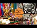 #festivedecor गणपति जी के लिए indoor decoration idea 2018 || Indian festival decor ideas