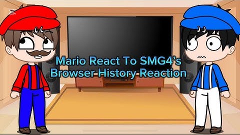 SMG4 And His Friends React To Mario React To SMG4’s Browser History (Credit To @SMG4)
