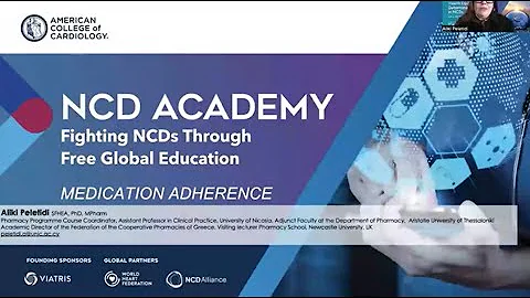 NCD Academy Quick Access Content | Medication Adherence