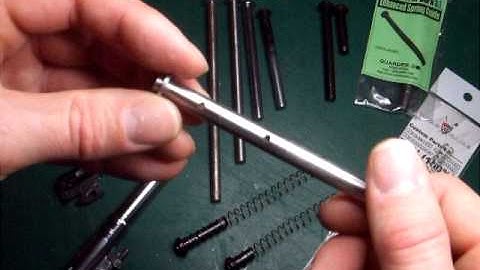 LaZouche Custom airsoft TM bushings, guide rods, plugs, problems and fixes