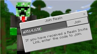 Join My Minecraft Realm! (All Platforms) - Easy To Join 2023! Minecraft Pocket Edition!