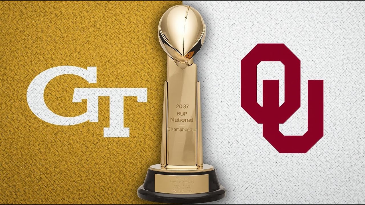 2037 BUP National Championship Oklahoma vs Georgia Tech - YouTube