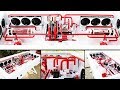 Custom Pc Build# 35 " Redsurrection " A Desk Pc Makeover, Extreme Gaming Desk Pc