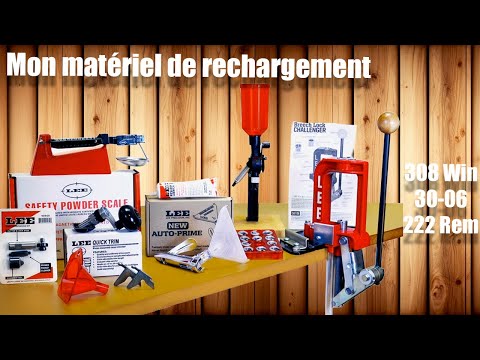 Rechargement 308 Win  :  Mon matériel et ma méthode